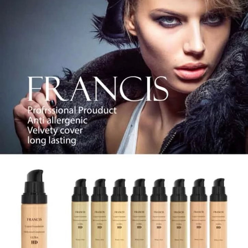 کرم پودر سبک با پایه آب فرانسیس