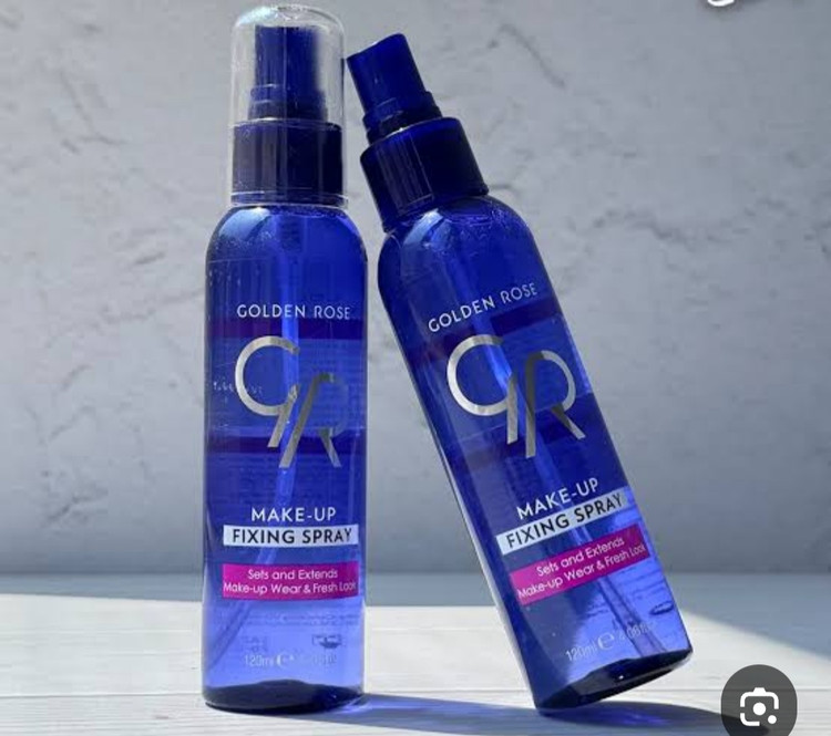 اسپری تثبیت کننده گلدن رز قابل استفاده به عنوان پایه آرایش