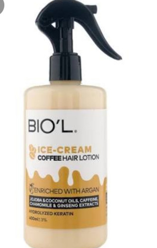 لوسیون مو بستنی قهوه بیول تقویت کننده .مرطوب کننده و احیا کننده مو