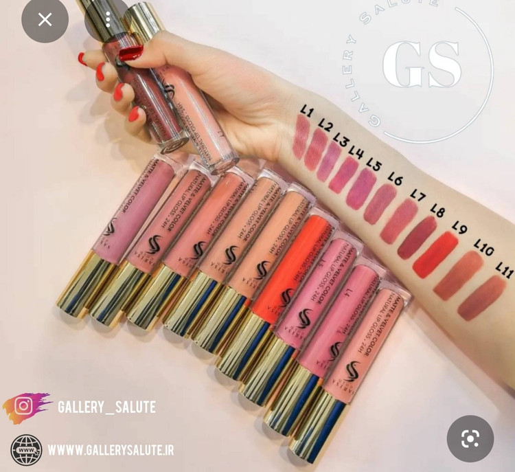 رژ لب مایع مات ساریسا گلد با ایجاد رنگ های غنی و ماندگار