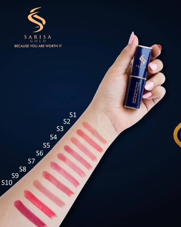 رژ لب جامد ساریسا گلد در رنگبندی متنوع