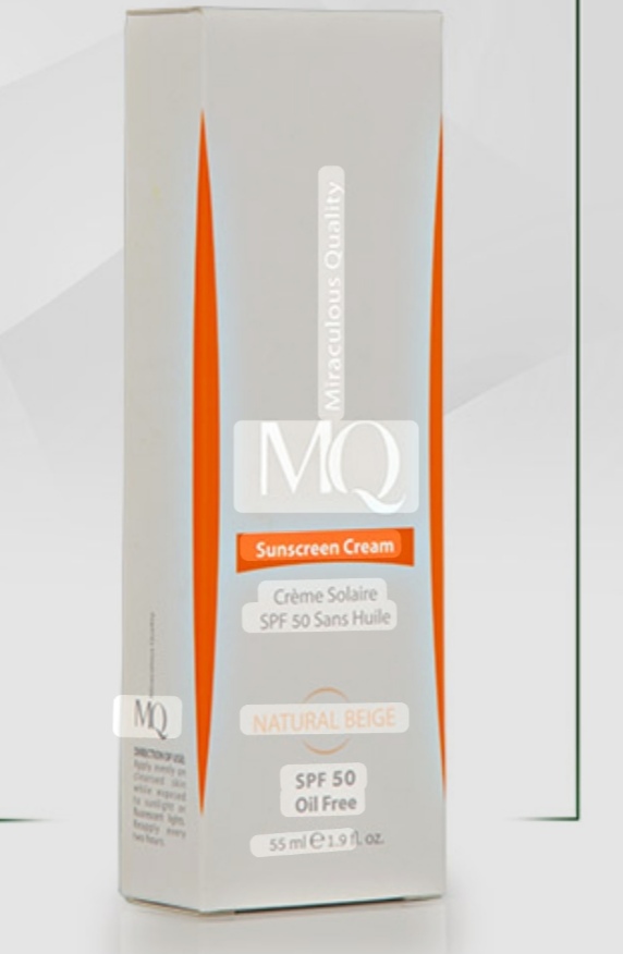 کرم ضدآفتاب ام کیو با SPF50