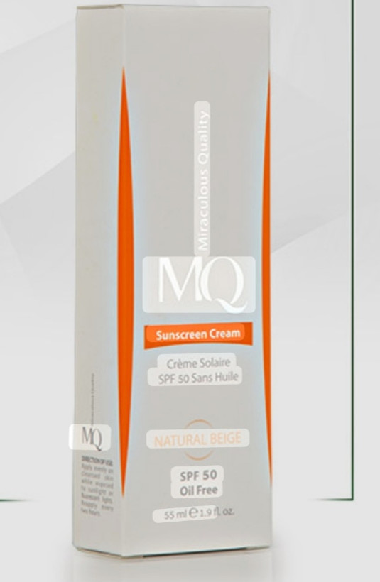 کرم ضدآفتاب ام کیو با SPF50