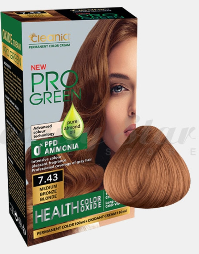 کیت رنگ مو کیلینیک کیندی گیاهی فاقدآمونیاک