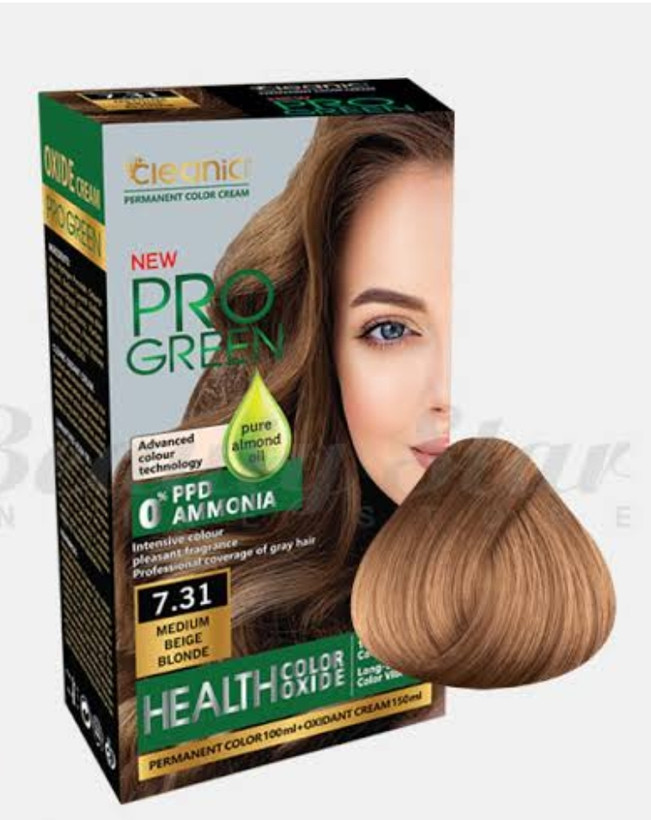 کیت رنگ مو کیلینیک کیندی گیاهی فاقدآمونیاک