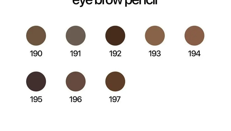 مداد ابرو کاپرا نیو در طیف رنگی گسترده