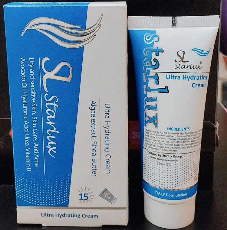 کرم آبرسان قوی استار لوکس برای پوستهای خشک و حساس