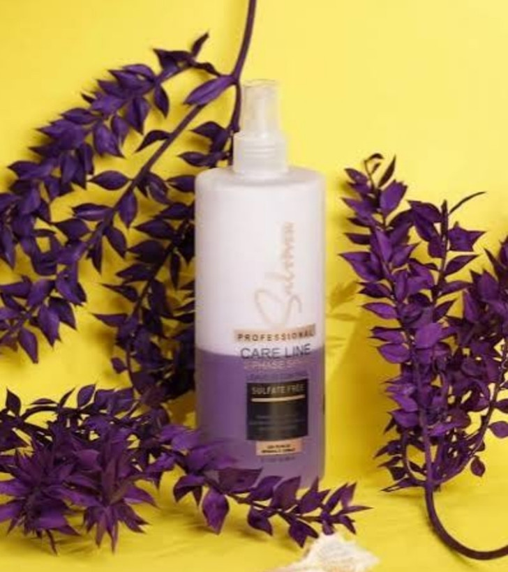 اسپری دو فاز سالمون تقویت کننده و نرم کننده ساقه مو