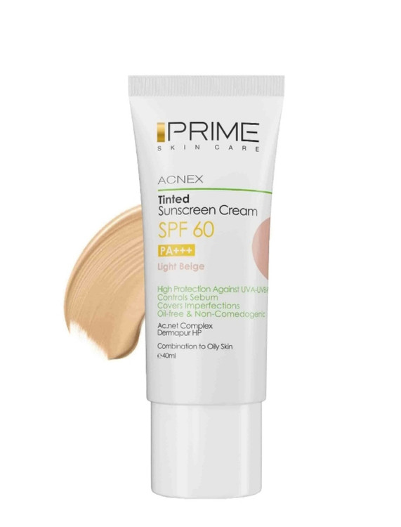 ضدآفتاب رنگی پرایم رنگ لایت بژ