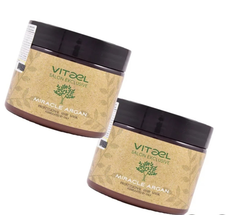 ماسک مو ویتاال مدل میراکل آرگان منبع غنی کراتین مو