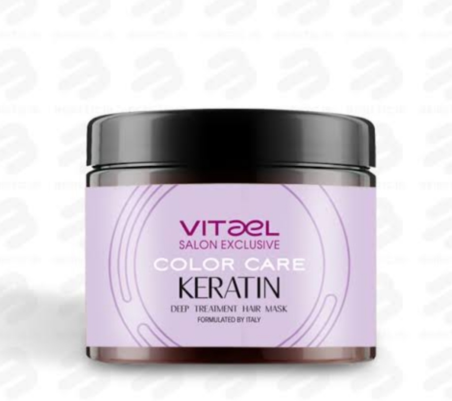 ماسک مو کراتین ویتاال حفظ رنگ مو ،ترمیم موهای آسیب دیده
