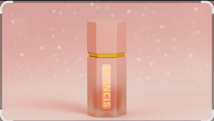 رژگونه مایع فرانسیس در رنگ بندی کاربردی