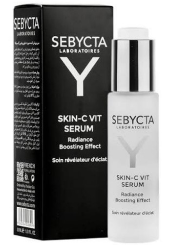 سرم روشن کننده صورت سبیکتا مناسب پوست صورت گردن و دکلته