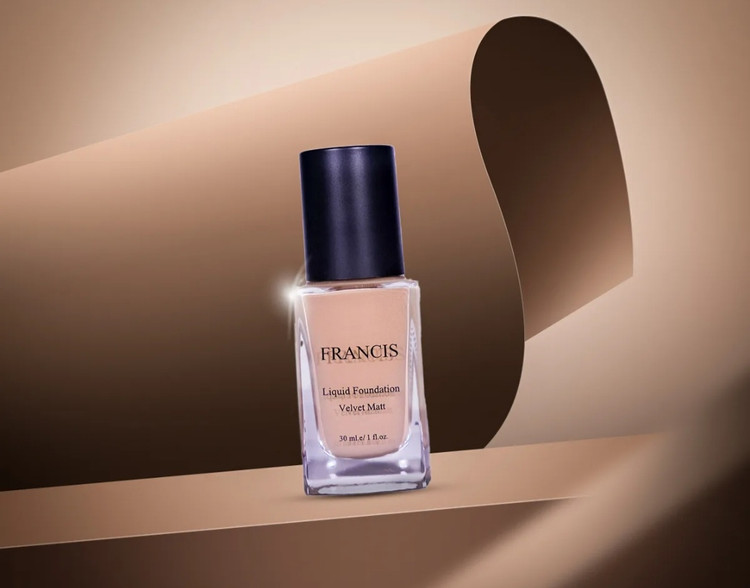 کرم پودر ولوت مات فرانسیس بافت مخملی و سبک