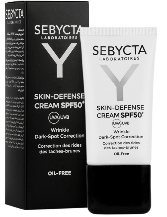 ضدآفتاب ضد لک و چروک سبیکتا بی رنگ و فاقد چربی