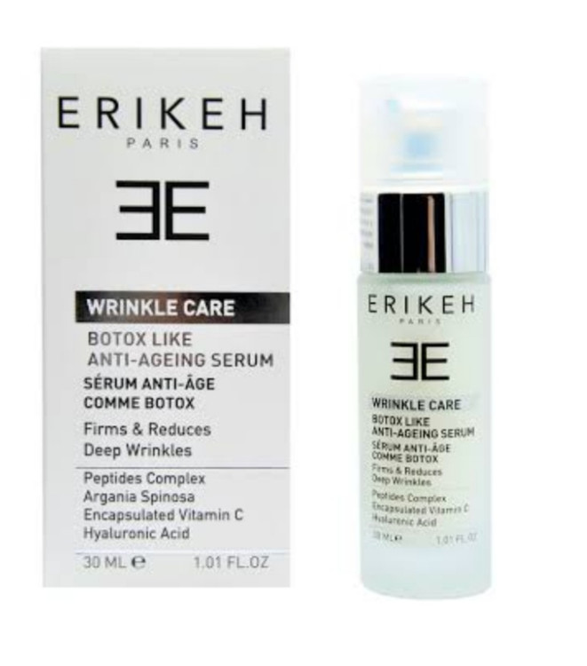 سرم ضد چروک شبه بوتاکس اریکه دارای خاصیت روشن کنندگی به دلیل ویتامین C
