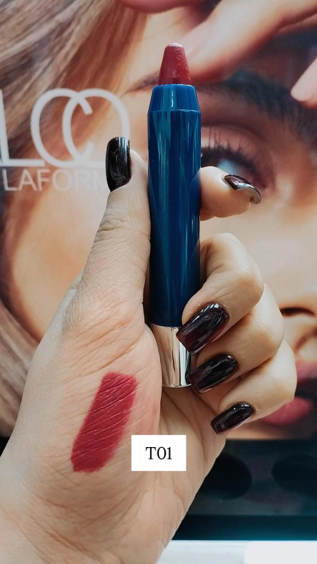 رژلب مدادی پیچی تونایت شماره t01