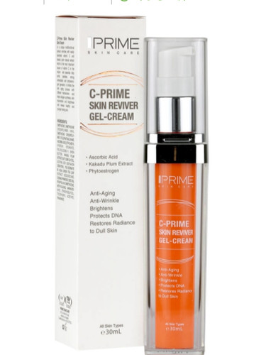 ژل کرم برطرف کننده چروک و روشن کننده پوست پرایم