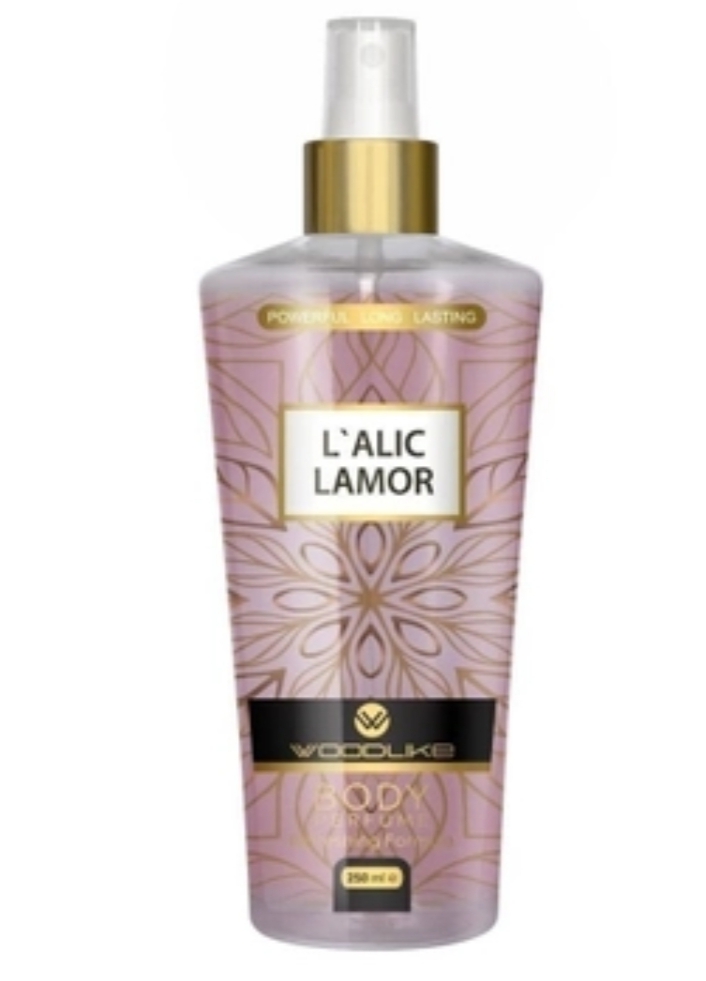 بادی اسپلش وود لایک با رایحه LALIC LAMOR