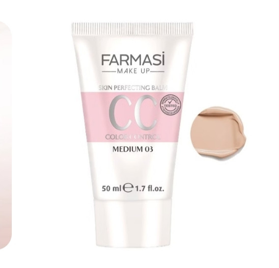 سی سی کرم فارماسی رنگ MEDIUM03
