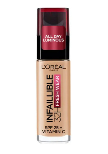 کرم پودر شیشه ای ۳۲ساعته بافت کرمی رقیق و سبک حاوی آنتی اکسیدان