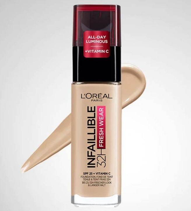 کرم پودر شیشه ای ۳۲ ساعته شماره ۱۳۰