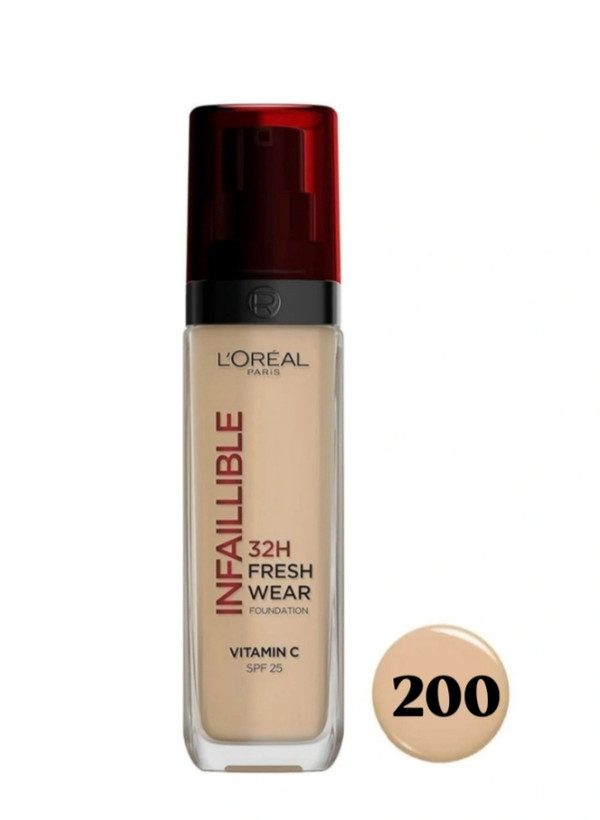 کرم پودر شیشه ای ۳۲ساعته شماره ۲۰۰