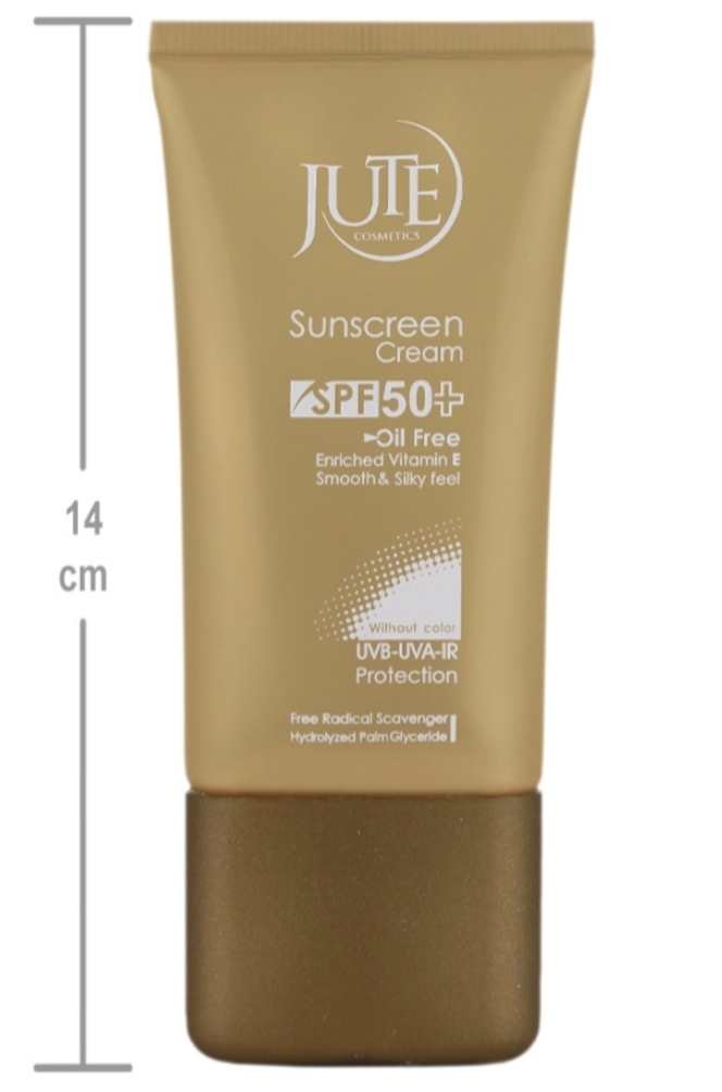 کرم ضدآفتاب ژوت SPF50مناسب پوست چرب با بافت سبک و مخملی