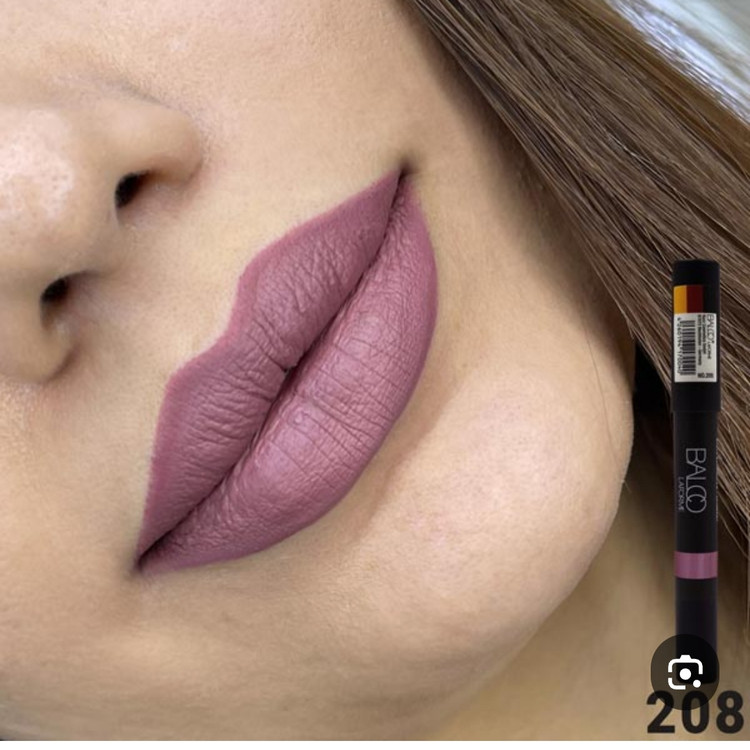 رژلب مدادی بالکو شماره 208