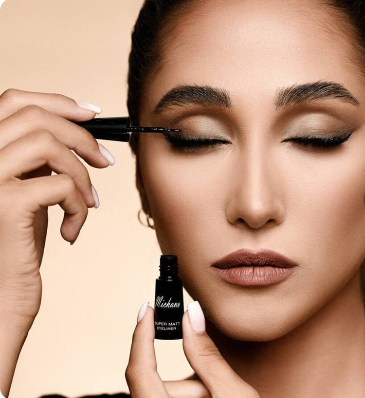 خط چشم مویی میچانو مدل سوپر مات حجم 3.5میل