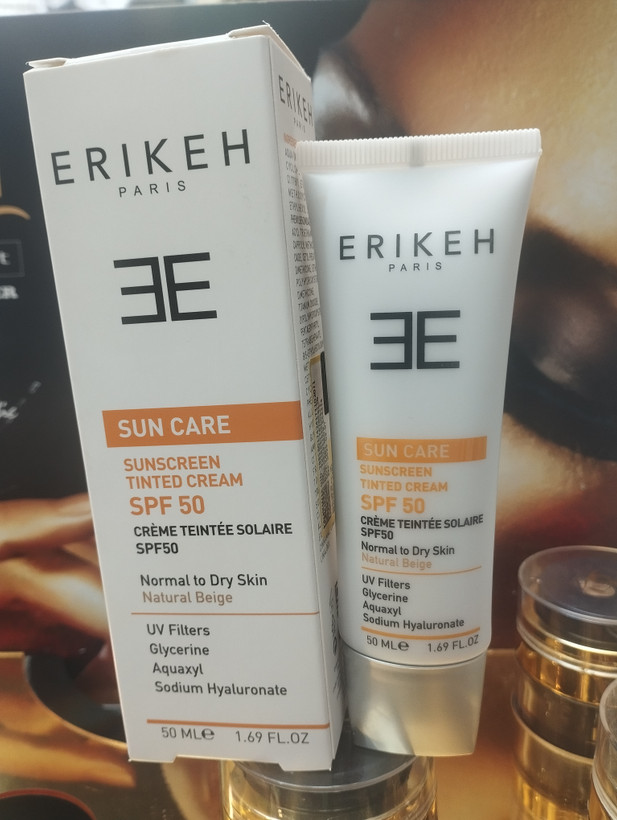 کرم ضدآفتاب اریکه در حجم ۵۰میل مناسب پوست نرمال و خشک