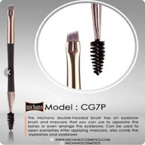 براش دوسر ابرو و مژه میچانو مناسب میکاپ ،چشم،ابرو،مژه