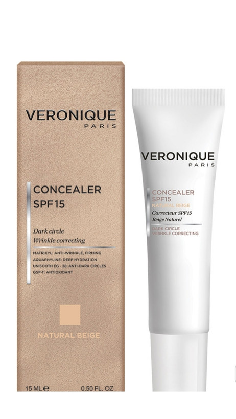 کانسیلر ورونیک با SPF12رنگ بژ طبیعی