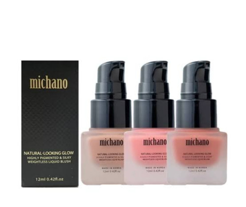 رژگونه مایع میچانو بافت سبک و نرم با حجم ۱۲میل