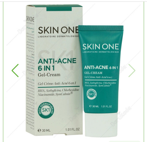 ژل کرم مناسب پوستهای آکنه دار حجم ۳۰میل