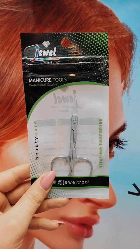 قیچی ابرو جیول کد GSS302B