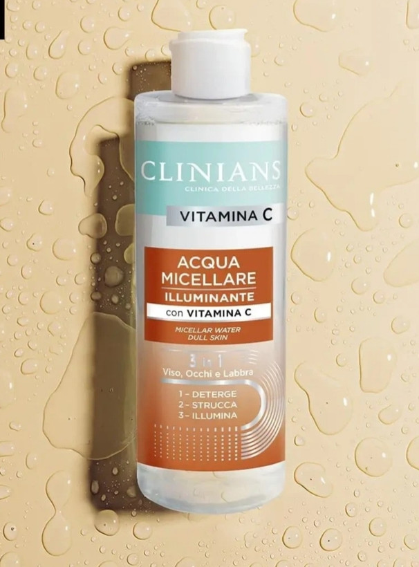 میسلارواتر کلینیانس حاوی ویتامین C،پاک کننده قوی پوست