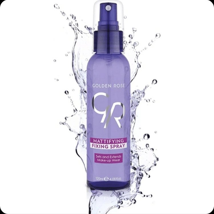 اسپری تثبیت کننده ی آرایش گلدن مات حجم ۱۲۰
