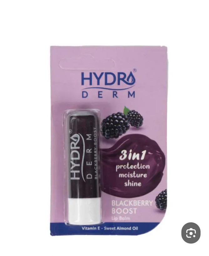 بالم لب هیدرودرم با طعم تمشک (صورتی تیره )
