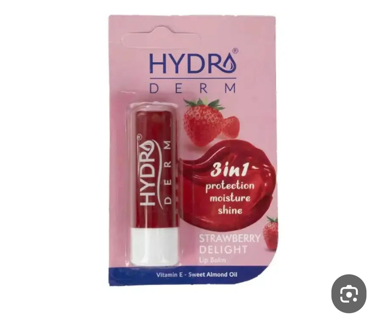 بالم لب هیدرودرم با طعم توت فرنگی (صورتی)