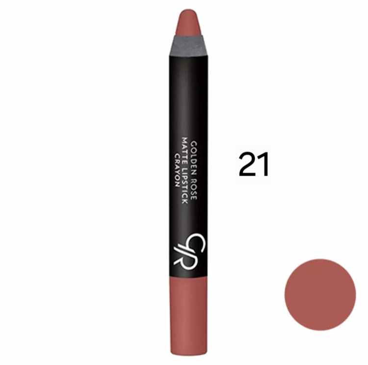 رژ لب مدادی مات گلدن اورجینال حجم ۳.۵گرم