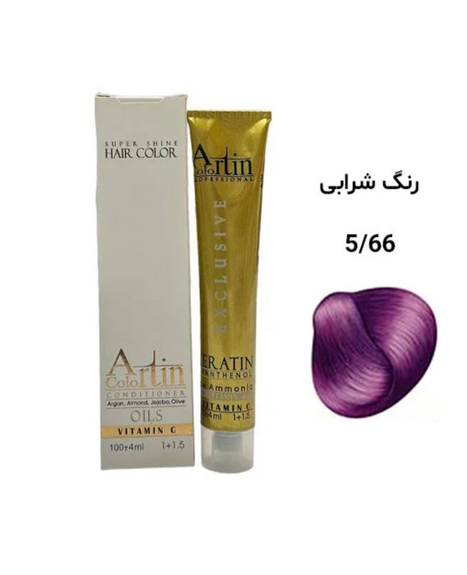 رنگ مو آرتین