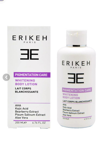 لوسیون روشن کننده بدن اریکه حجم ۲۰۰میل