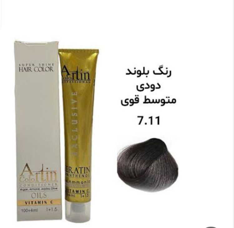رنگ مو آرتین