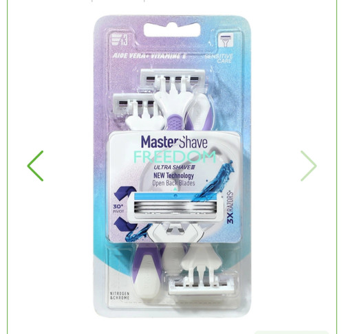 خودتراش سه عددی مستر شیو مدل فریدم