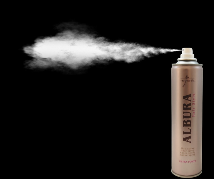 اسپری چسب مو آلبورا