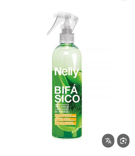 اسپری دوفاز موهای فر و مجعد نلی حجم ۴۰۰میل