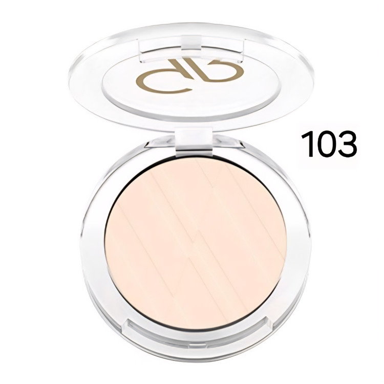 پنکک فشرده طلایی گلدن فشرده SPF 15 ویتامین Eحجم ۱۲.۷گرم