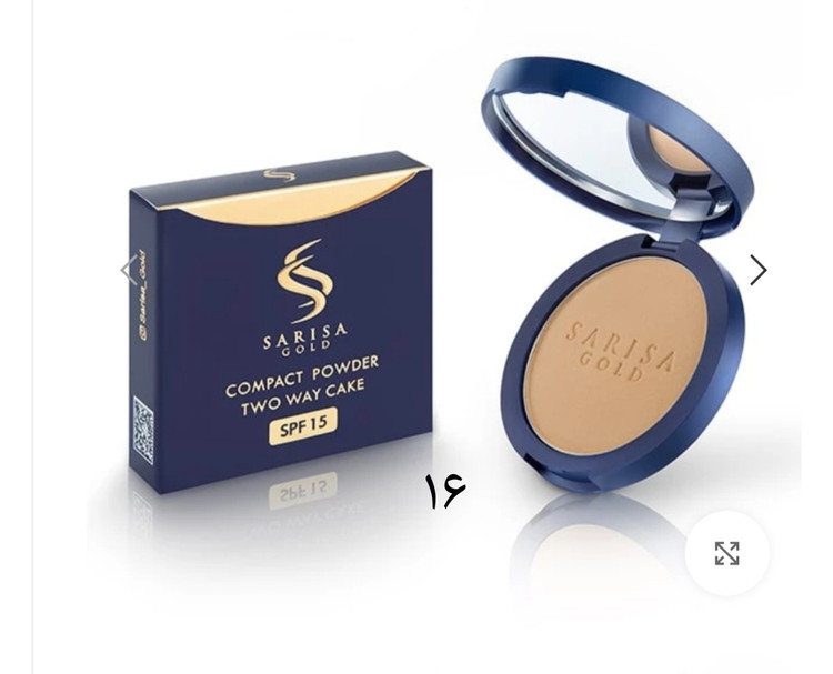 پنکک دوکاره ساریسا گلد حجم 15گرم