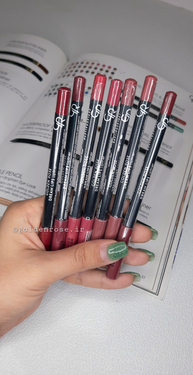 خط لب (مدادلب) گلدن با بافت نرم و مخملی اورجینال وزن۳گرم